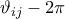 \vartheta_{ij}-2\pi