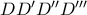DD'D''D'''