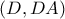 (D, DA)