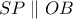 SP \parallel OB