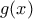 \displaystyle{ g(x) }