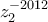z_{2}^{-{2012}}