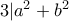 3|a^2+b^2
