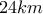 24 km
