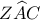 Z\widehat{A}C
