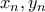 x_n,y_n