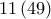 11\left(49 \right)