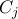 \displaystyle{{C_j}}