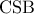 \textrm{CSB}