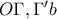 O\Gamma, \Gamma 'b