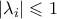 |\lambda_i| \leqslant 1