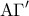 \displaystyle{ 
{\rm A}\Gamma ' 
}