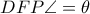DFP\angle =\theta