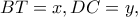 BT=x,DC=y,