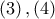 \left ( 3 \right ),\left ( 4 \right )