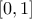 \displaystyle [ 0,1]
