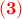\displaystyle{\bf \color{red}(3)}
