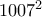 1007^2
