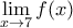 \lim\limits_{x\to7}f(x) \lim\limits_{x\to7}f(x)