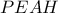 PEAH