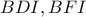 BDI, BFI