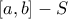 [a,b]-S