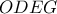 ODEG