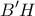 \displaystyle{B'H}