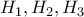 H_1,H_2,H_3