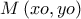 \displaystyle{M\left( {xo,yo} \right)}