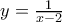 y=\frac{1}{x-2}