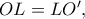 OL = L{O{'}},