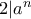 2|a^n