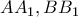 AA_{1}, BB_{1}