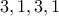 3,1,3,1