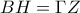 BH=\Gamma Z