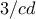 3/cd