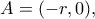 A=(-r,0),