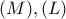 (M),(L)
