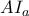 AI_{a}