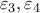 {{\varepsilon }_{3}},{{\varepsilon }_{4}}