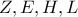 Z,E,H,L