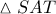\vartriangle SAT