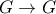G\rightarrow G
