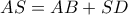 AS=AB+SD