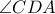 \angle CDA