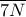 \overline {7N}