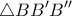 \displaystyle{ \triangle BB'B'' }