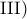\rm{III})