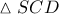 \vartriangle SCD
